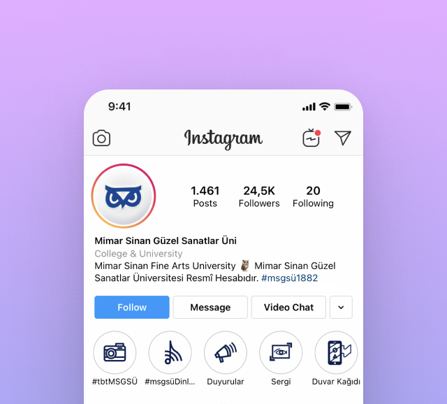 MSGSÜ Instagram